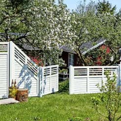 Plus DECORA HEGN FUNGICIDBEHANDLET & GRUNDMALET 2 GANGE HVID 180 X 180 CM New