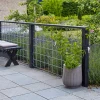 Plus ESPALIER STÅL GALVANISERET LOOK 80 X 140 CM Outlet
