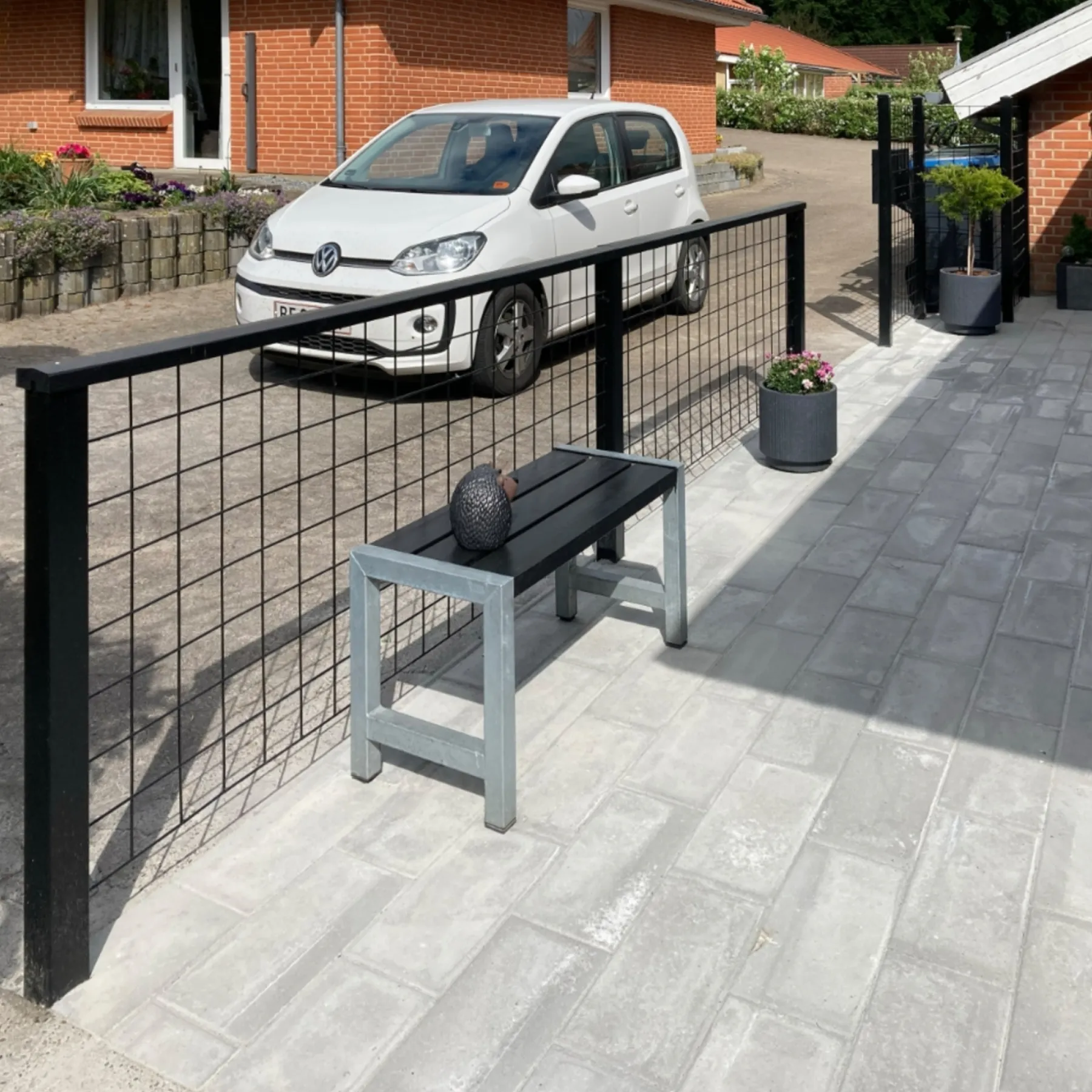 Plus ESPALIER STÅL SORT 90 X 180 CM Online