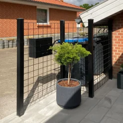 Plus ESPALIER STÅL SORT 90 X 140 CM^ Tilbehør Hegn