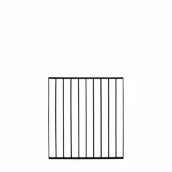 Plus GELÆNDERSYSTEM VARMGALVANISERET OG PULVERLAKERET SORT 90 X 98 CM Clearance