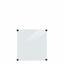 Plus GLASHEGN HÆRDET LAMINERET KLART 90 X 91 X 0.87 CM