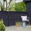 Plus KLINK PROFILHEGN TRYKIMPRÆGNERET OG GRUNDMALET SORT 174 X 129 CM Clearance