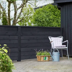 Plus KLINK PROFILHEGN TRYKIMPRÆGNERET OG GRUNDMALET SORT 174 X 129 CM Clearance