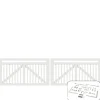 Plus LINEA LÅGE FUNGICIDBEHANDLET OG GRUNDMALET 2 GANGE HVID 300 X 80 CM Clearance