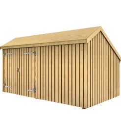 Plus 2-MODULER LUKKET STANDARD MULTIHAVEHUS 10,5 M2^ Redskabsskure