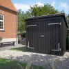 Plus NORDIC 1 MODUL LUKKET STANDARD CYKELSKUR 5 M²^ Cykelskure
