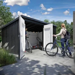 Plus NORDIC 2-MODUL STANDARD MULTIHAVEHUS 9,5 M²^ Redskabsskure