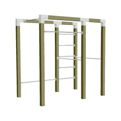 Plus OUTDOOR FITNESSSTATIV 220 X 138 X 210 CM NATUR Sale