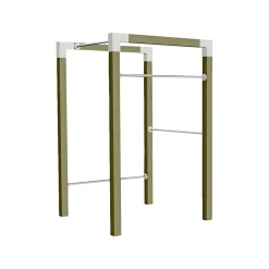 Plus OUTDOOR FITNESSSTATIV 220 X 138 X 138 CM NATUR Outlet