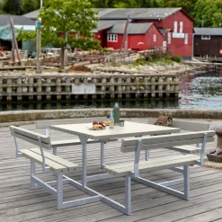 Plus PICNIC BORDBÆNKESÆT GRÅBRUN Best