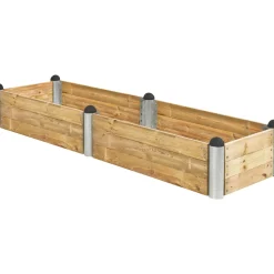 Plus PIPE HØJBED NATUR 36 X 80 X 270 CM^ Højbede & Plantekasser