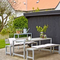 Plus PLANKESÆT RYGLÆN GRÅBRUN New