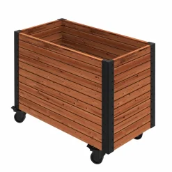 Plus PLANTEKASSE GYLDENBRUN/SORT 65.50 X 47 X 87 CM Outlet