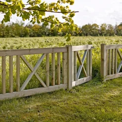Plus ROM TRÆHEGN TRYKIMPRÆGNERET NATUR 150 X 75 CM^ Træhegn