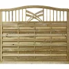 Plus RONDO TRÆHEGN TRYKIMPRÆGNERET NATUR 180 X 150 CM Outlet