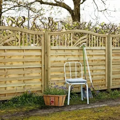 Plus RONDO TRÆHEGN TRYKIMPRÆGNERET NATUR 180 X 150 CM Outlet