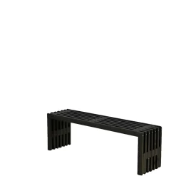 Plus RUSTIK TRALLEBÆNK SORT 138 CM New