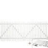 Plus SKAGEN LÅGE FUNGICIDBEHANDLET OG GRUNDMALET 2 GANGE HVID 300 X 120 CM^ Træhegn