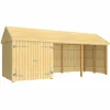 Plus STANDARD HAVEHUS 14,5 M2^ Redskabsskure