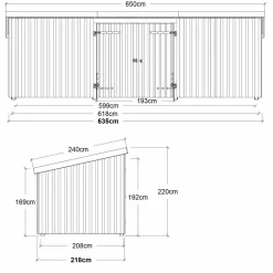 Plus STANDARD HAVEHUS 14 M2 New