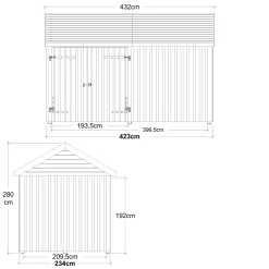 Plus STANDARD HAVEHUS 10 M² Sale