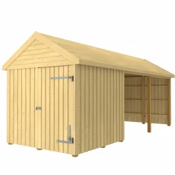 Plus STANDARD HAVEHUS 14,5 M2^ Redskabsskure