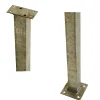 Plus STÅLSTOLPE VARMGALVANISERET STÅL 4.50 X 4.50 X 103.30 CM^ Stolper & Pæle