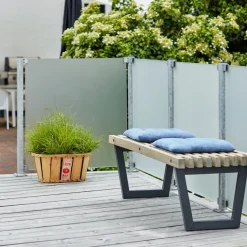 Plus STOLPE VARMGALVANISERET STÅL 4.50 X 4.50 X 96 CM^ Stolper & Pæle