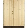 Plus VIBO UDHUSDØRE DOBBELT UDHUSDØR 105 X 1278 X 1978 MM HØJRE New