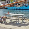 Plus WEGA BORDBÆNKESÆT GRÅBRUN^ Bord- & Bænkesæt
