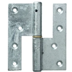 PN beslag VINDUES- OG DØRHÆNGSEL 123X45 MM VENSTRE VARMFORZINKET 1 STK Outlet
