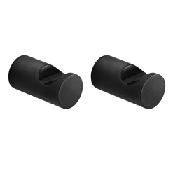 Pressalit HOME CURVE, 2 STK. HÅNDKLÆDEKROG MAT SORT Discount