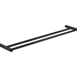 Pressalit HOME DOBBELT HÅNDKLÆDESTANG MAT SORT 60 CM^ Tilbehør Badeværelse