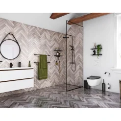 Pressalit STYLE HÅNDKLÆDESTANG MAT SORT 81 CM Discount