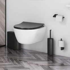 Pressalit STYLE TOILETBØRSTE MAT SORT^ Tilbehør Badeværelse