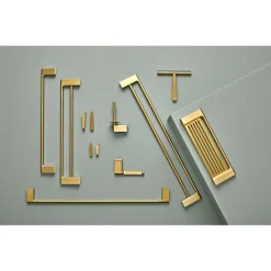 Pressalit STYLE TOILETPAPIRHOLDER BØRSTET MESSING Clearance