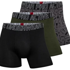 ProActive . TIGHTS L SORT/GRÅ/GRØN^ Undertøj