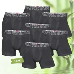 ProActive BAMBUS 489-49-09 7-PAK TIGHTS L SORT^ Undertøj