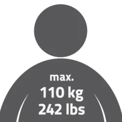 Ridder Assistent 45 CM, SORT BADEKARSGREB^ Tilbehør Badeværelse