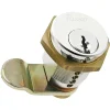 Ruko SERIE 1200 RD1607 LÅSESÆT CYLINDERLÅS BLANK KROM 1 STK Discount