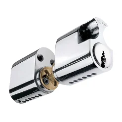 Ruko SERIE 1200 RD2602 RFL LÅSESÆT DOBBELTCYLINDER GRÅ 4 DELE^ Låsecylindere