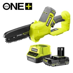 Ryobi GRENSAV AKKU 15 CM MED BATTERI OG LADER^ Motorsave