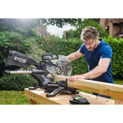 Ryobi KAP-/GERINGSSAV AKKU 18 V 254MM UDEN BATTERI OG LADER Hot