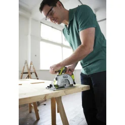 Ryobi ONE+ RWSL1801M RUNDSAV AKKU 18V UDEN BATTERI OG LADER New