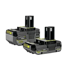 Ryobi RB18242X BATTERI 18V 2,0 / 4,0 AH 2 STK^ Batterier & Ladere