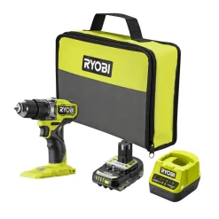 Ryobi RPD18C1-1C20G SLAGBOREMASKINE AKKU MED BATTERI OG LADER^ Bore- & Skruemaskiner