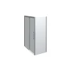 Scanbad CLASSIC SKYDEDØR KROM/KLAR 140 X 200 X 80 CM^ Brusevægge