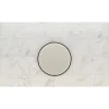 Scanbad DELTA RAMMESPEJL MED LYSSTYRING Ø75 CM SORT Outlet