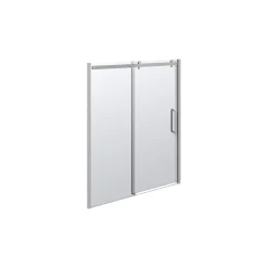 Scanbad DELUXE SKYDEDØR KROM/KLAR 160 X 200 X 10 CM Online